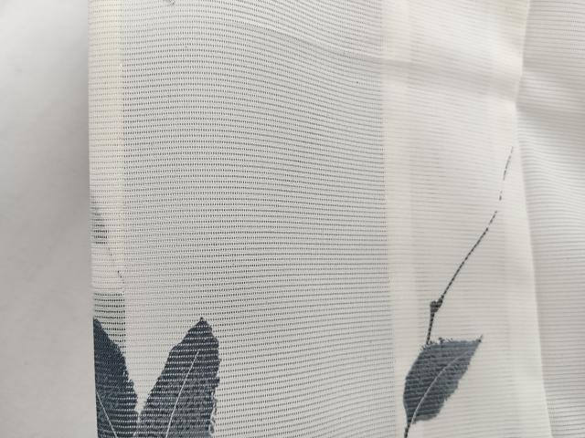 平和屋着物*夏物 小紋 絽 草花文 洗える着物 CABI3710xi
