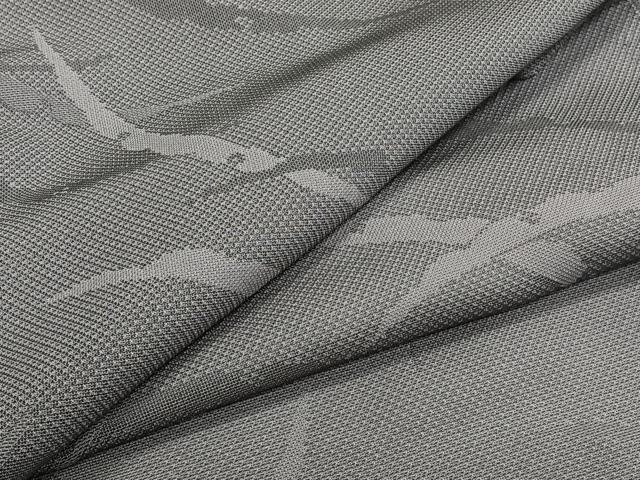 平和屋着物*夏物 小紋 芝重ね紋紗 正絹 逸品 CABI3724xi