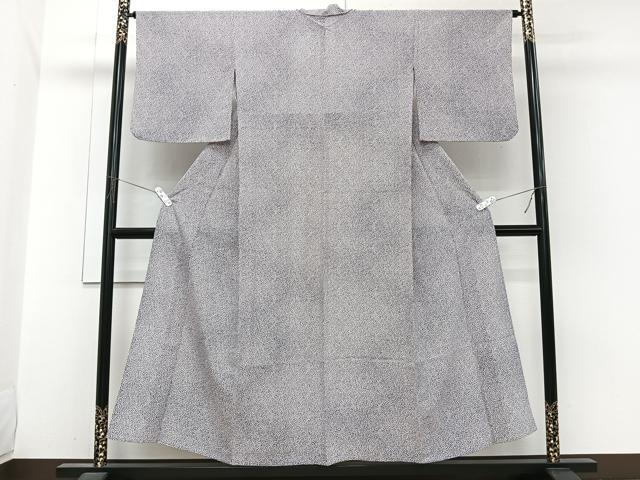 平和屋着物*夏物 小紋 絽 萩文 正絹 逸品 CABI3750xi