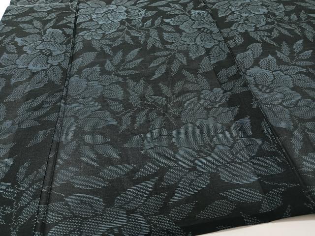 平和屋着物*夏物 本場大島紬 夏大島 草花文 やまと誂製 正絹 逸品 CABI3751xi
