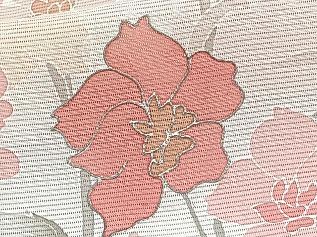 平和屋着物*夏物 訪問着 絽 枝草花文 金彩 正絹 逸品 CABI3791xi