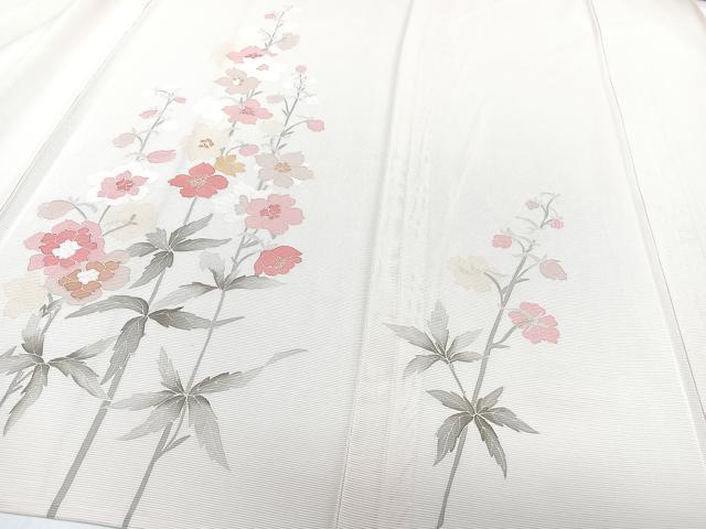 平和屋着物*夏物 訪問着 絽 枝草花文 金彩 正絹 逸品 CABI3791xi