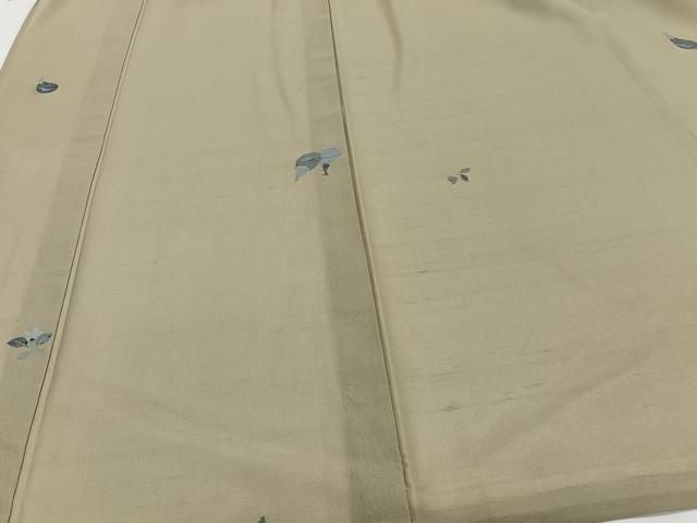 平和屋着物*夏物 紗紬 織左衛門 成り物 反端付き 正絹 逸品 CABI3804xi