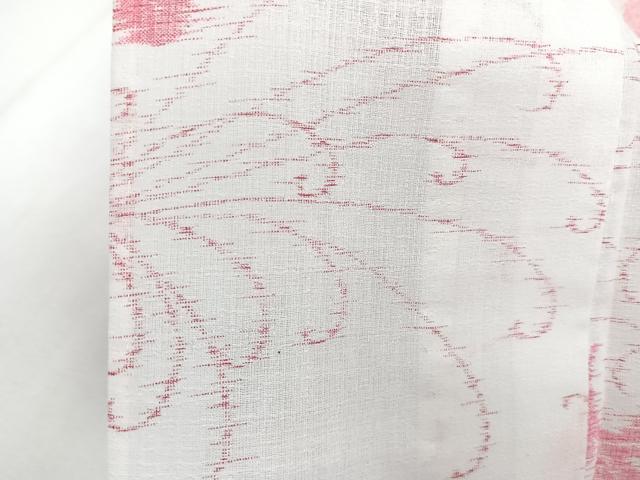 平和屋着物*夏物 小紋 紗 乱菊 洗える着物 CABI3808xi