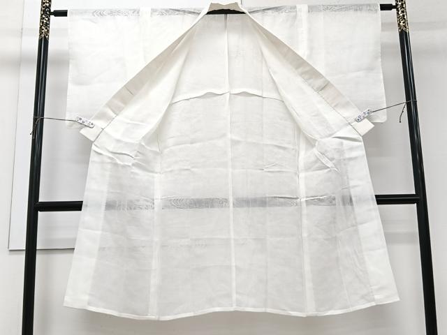 平和屋着物*夏物 長襦袢 流水花紋紗 麻 逸品 CABI3830xi