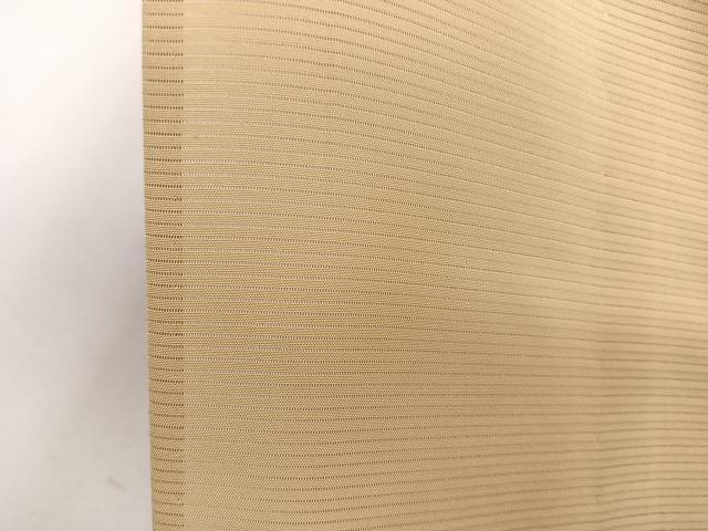 平和屋着物*夏物 色無地 絽 蜂蜜色 正絹 逸品 CABI3852xi