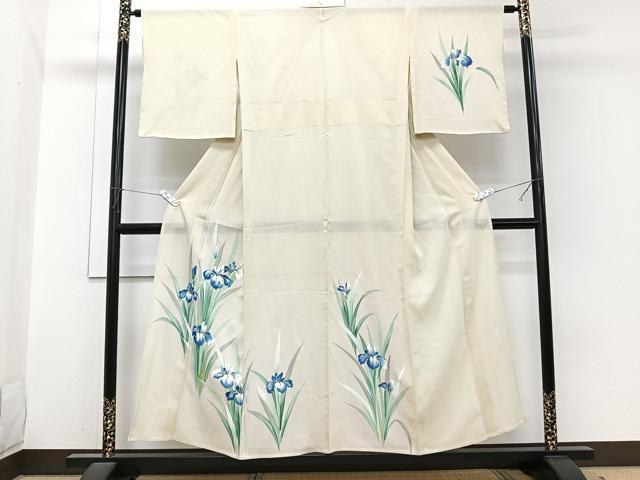 平和屋着物*夏物 訪問着 絽 草花文 正絹 逸品 CABI3854xi