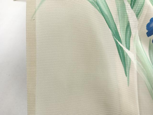 平和屋着物*夏物 訪問着 絽 草花文 正絹 逸品 CABI3854xi