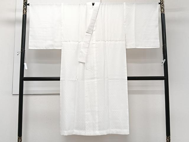 平和屋着物*夏物 長襦袢 市松紋紗 洗える着物 未使用 CABI3878xi