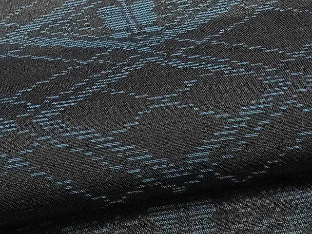 平和屋着物*夏物 本場大島紬 夏大島 花菱文 正絹 逸品 CABI3894xi