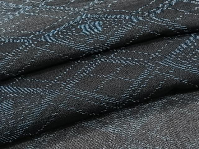 平和屋着物*夏物 本場大島紬 夏大島 花菱文 正絹 逸品 CABI3894xi