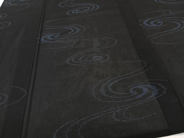平和屋着物*夏物 本場大島紬 夏大島 流水文 正絹 逸品 CABI3895xi