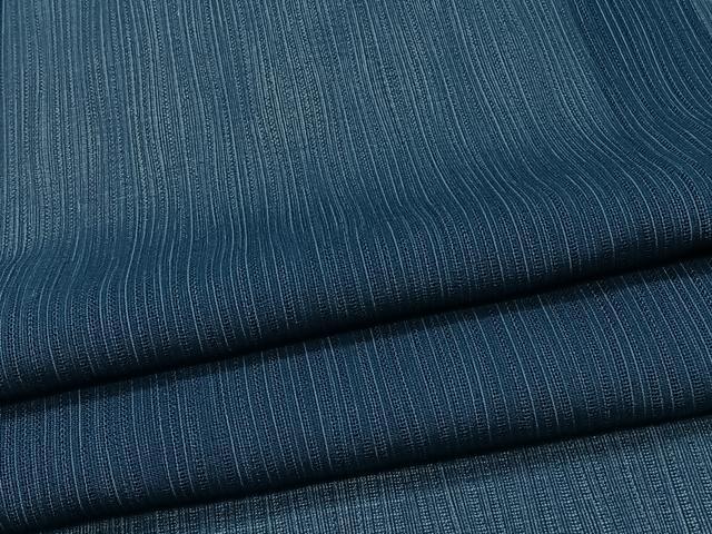 平和屋着物*夏物 小紋 縞紋紗 正絹 逸品 CABI3924xi