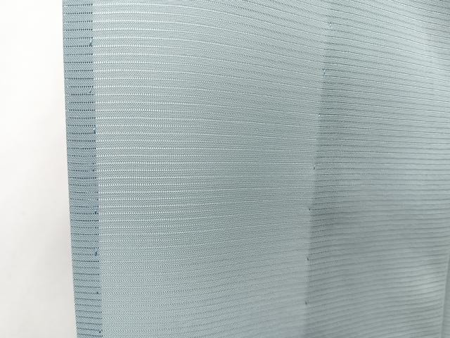 平和屋着物*夏物 色無地 絽 水色 正絹 逸品 CABI3962xi