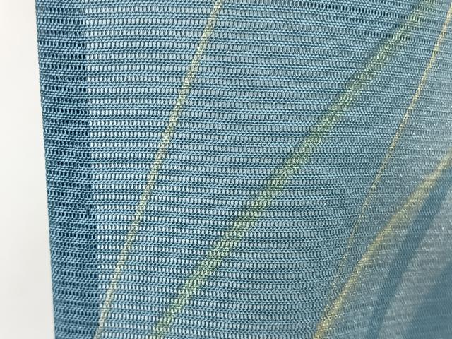 平和屋着物*夏物 訪問着 絽 枝草花文 暈し染め 銀彩 正絹 逸品 未使用 CABI3964xi