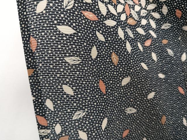 平和屋着物*夏物 小紋 絽 草文 正絹 逸品 CABI3971xi
