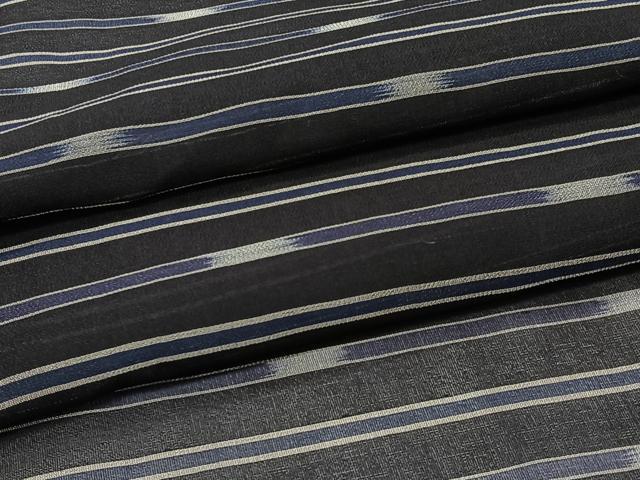 平和屋着物*夏物 本場琉球絣 夏琉球 横段文 正絹 逸品 CABI3978xi
