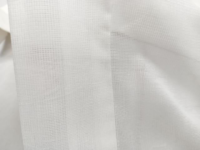 平和屋着物*夏物 長襦袢 雲取り流水紋紗 白色 洗える着物 CABI3984xi