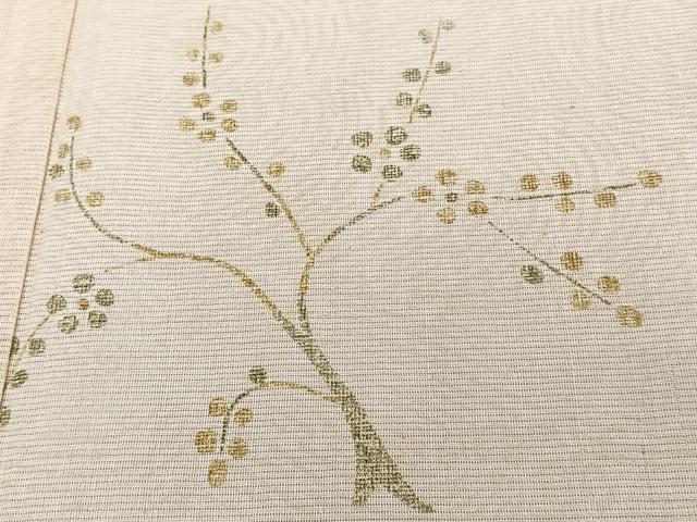 平和屋着物*夏物 訪問着 絽 花鳥文 正絹 逸品 CABI3993xi