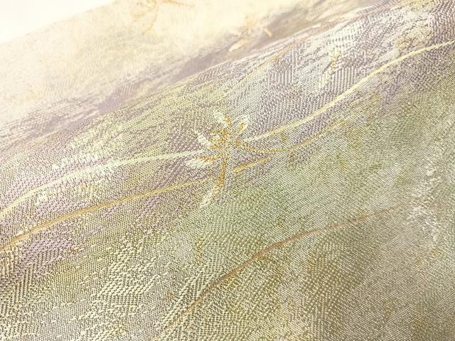 平和屋着物●つけ帯 菊霞 金糸 鈴乃屋扱い 正絹 逸品 CABI4040vp