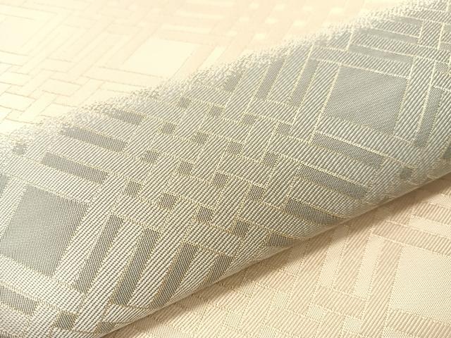 平和屋着物●織楽浅野 全通柄袋帯 網目文 金糸 正絹 逸品 CABI4050vp