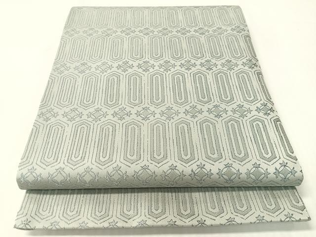 平和屋着物●全通柄袋帯 寿光織 吉祥文様 正絹 逸品 未使用 CABI4104vp