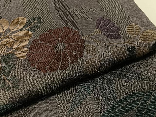 平和屋着物●西陣 川島織物 六通柄京袋帯 笹竹菊文 CABI4170vp