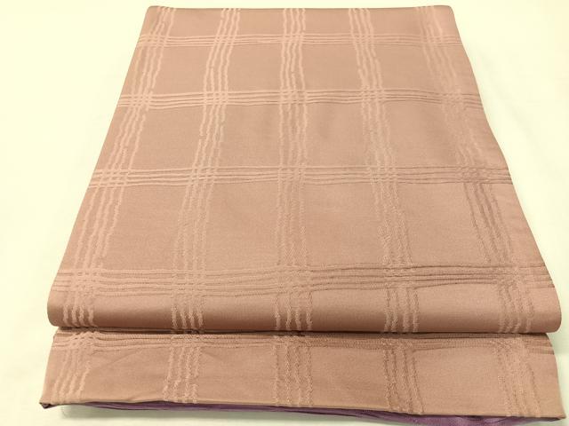 平和屋着物●両面 六通柄袋帯 束ね花文 正絹 逸品 未使用 CABI4190vp