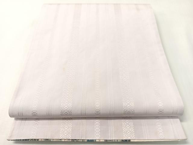 平和屋着物●本場筑前博多織 両面 全通柄京袋帯 花間道 正絹 逸品 CABI4203vp