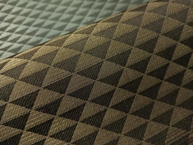 平和屋着物●両面 六通柄袋帯 紙布 霞文 金彩 正絹 逸品 CABI4253vp