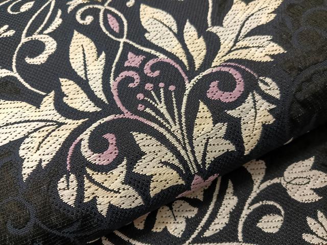 平和屋着物●九寸名古屋帯 唐織 唐草文 金糸 正絹 逸品 CABI4255vp