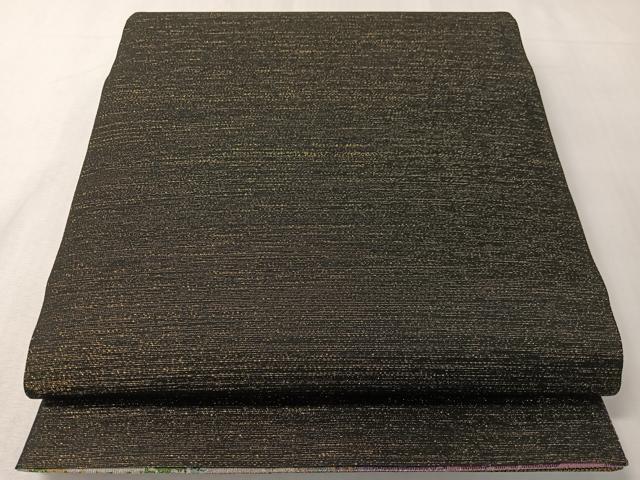 平和屋着物●両面 太鼓柄袋帯 作家物 霞文 金銀糸 正絹 逸品 未使用 CABI4308vp