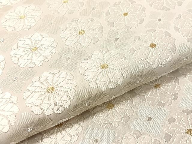 平和屋着物●六通柄袋帯 有職唐織 花尽くし 金銀糸 正絹 逸品 CABI4329vp