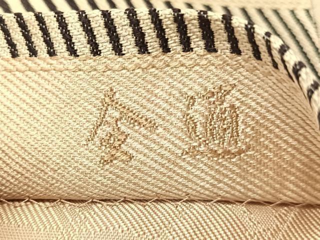 平和屋着物●西陣 長嶋成織物 ながしま帯 全通柄袋帯 繍涛文 証紙付き 正絹 逸品 CABI4363vp
