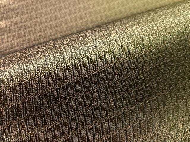 平和屋着物●両面 全通柄袋帯 霞文 金糸 正絹 逸品 CABI4375vp