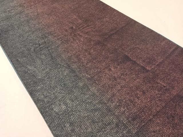 平和屋着物●西洞院辻が花 大脇一心 六通柄袋帯 縦霞 正絹 逸品 CABI4389vp