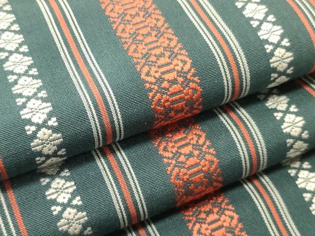 平和屋着物●本場筑前博多織 半幅帯 献上柄 正絹 逸品 CABI4987ak