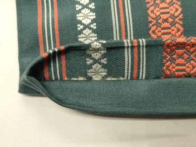 平和屋着物●本場筑前博多織 半幅帯 献上柄 正絹 逸品 CABI4987ak