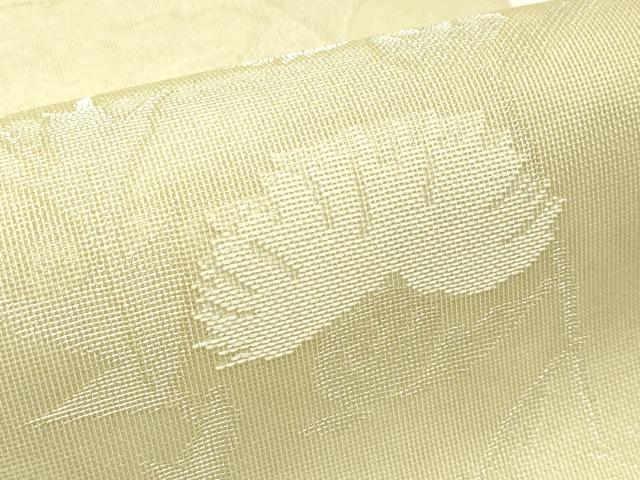 平和屋着物*夏物 六通柄袋帯 草花文 銀糸 正絹 逸品 CABI5228rv