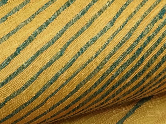 平和屋着物*夏物 太鼓柄袋帯 すくい織 斜線文 正絹 逸品 CABI5234rv
