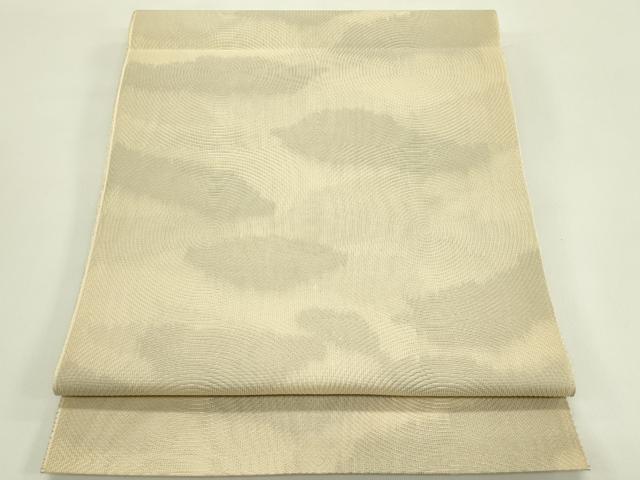平和屋着物*夏物 八寸名古屋帯 霞文 正絹 逸品 CABI5244rv