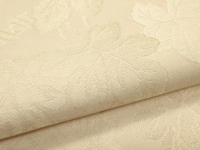 平和屋着物*夏物 九寸開き名古屋帯 蔦の葉文 金糸 正絹 逸品 CABI5298rv