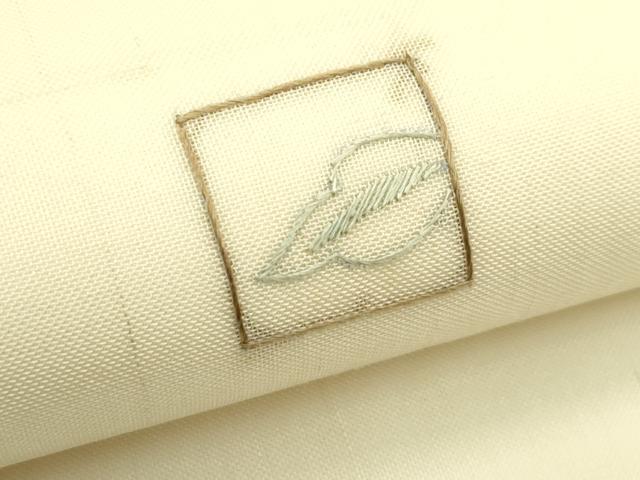 平和屋着物*夏物 九寸名古屋帯 総刺繍 中国三大刺繍 スワトウ刺繍 色紙重ね草花文 正絹 逸品 CABI5305rv