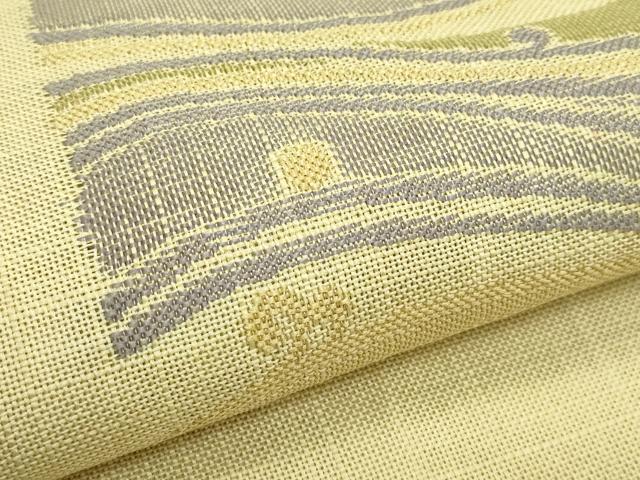 平和屋着物*夏物 八寸名古屋帯 立波文 CABI5311rv