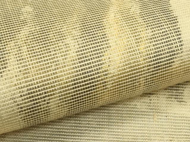 平和屋着物*夏物 京都陽道庵 上村陽道 紙布織 六通柄袋帯 風景文 正絹 逸品 CABI5356rv