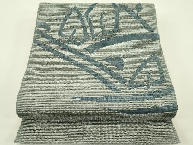 平和屋着物*夏物 八寸名古屋帯 樹林文 正絹 逸品 未使用 CABI5364rv
