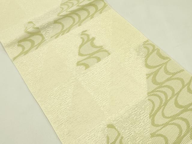 平和屋着物*夏物 八寸名古屋帯 幾何学文様 CABI5365rv