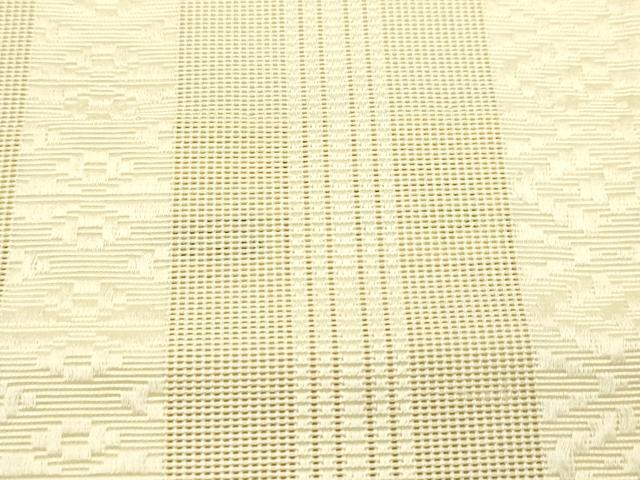 平和屋着物*夏物 本場筑前博多織 八寸名古屋帯 紗献上 薄香色 証紙付き 正絹 逸品 CABI5371rv