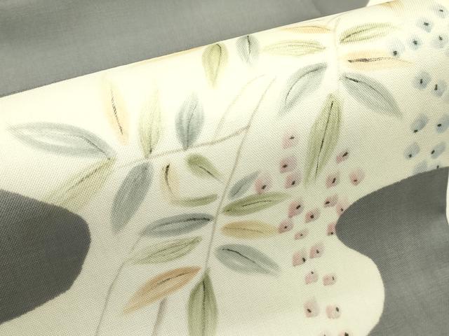 平和屋着物*夏物 九寸名古屋帯 手描き 南天文 正絹 逸品 CABI5388rv