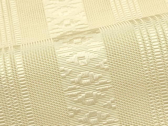 平和屋着物*夏物 本場筑前博多織 八寸名古屋帯 紗献上 薄香色 正絹 逸品 CABI5405rv